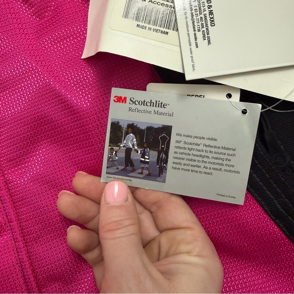 Yamaha Women’s Vibrant Pink Snowmobile Winter Jacket-size 8 *NEW w tags* - Picture 4 of 10